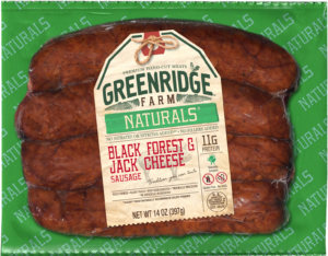 Greenridge Farm Black Forest and Jack Cheese Sausage