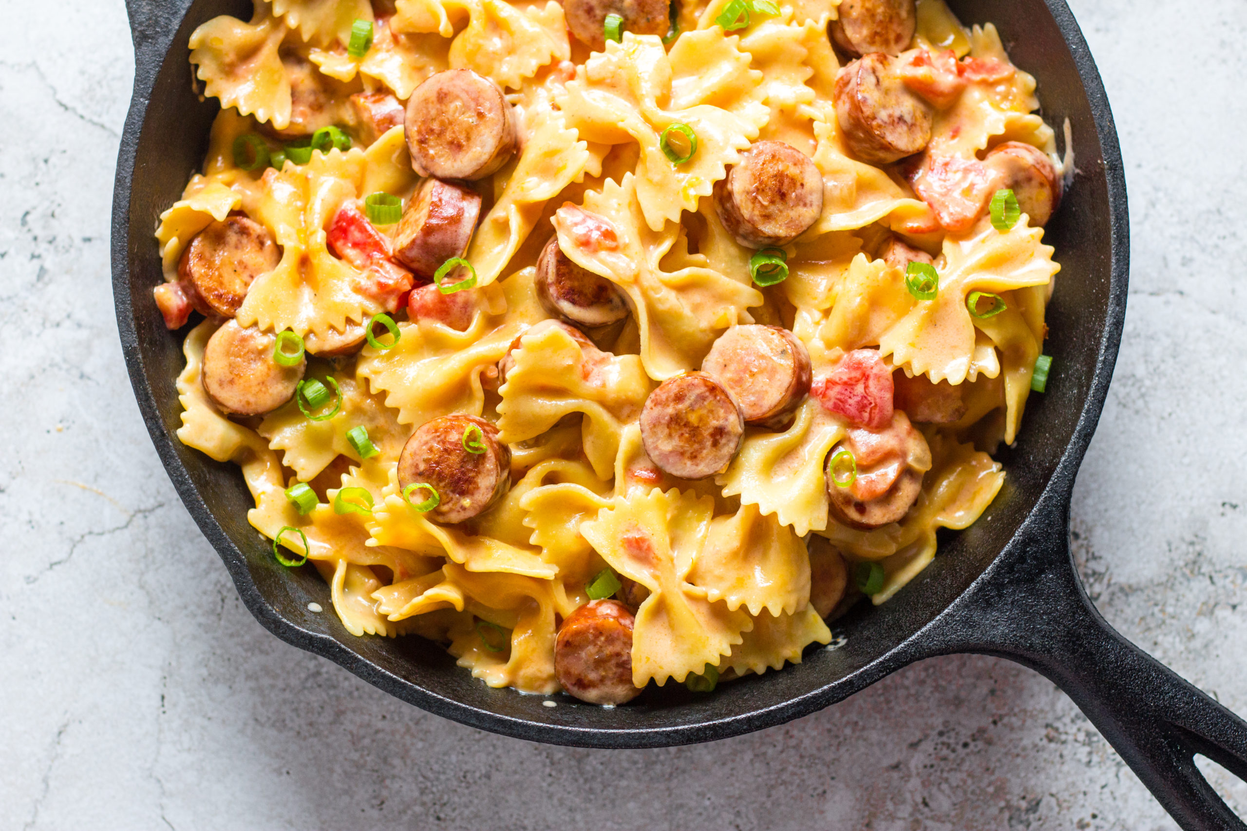 Greenridge Farm | Bow Tie Kielbasa Pasta | Dinner Recipe