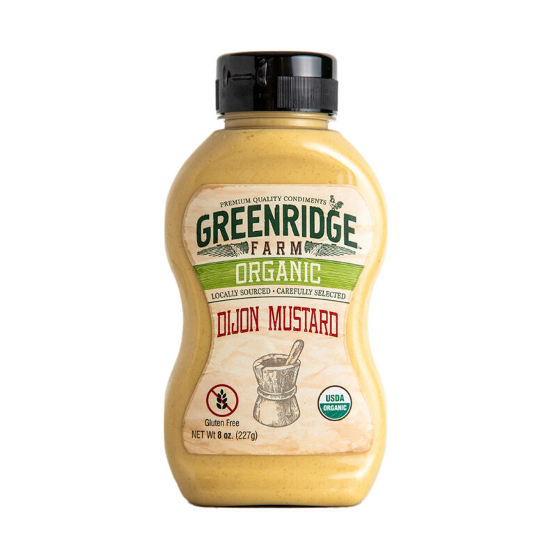 80z. bottle of greenridge farm dijon mustard